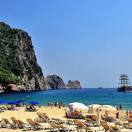 Apartmán Cleopatra Beach 3 X Badroom Apartme Alanya